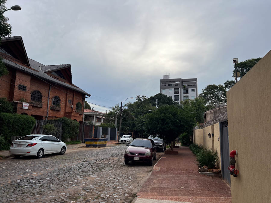 Paraguay streets and homes